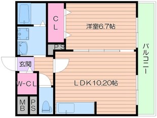 ハーヴェストⅢの物件間取画像